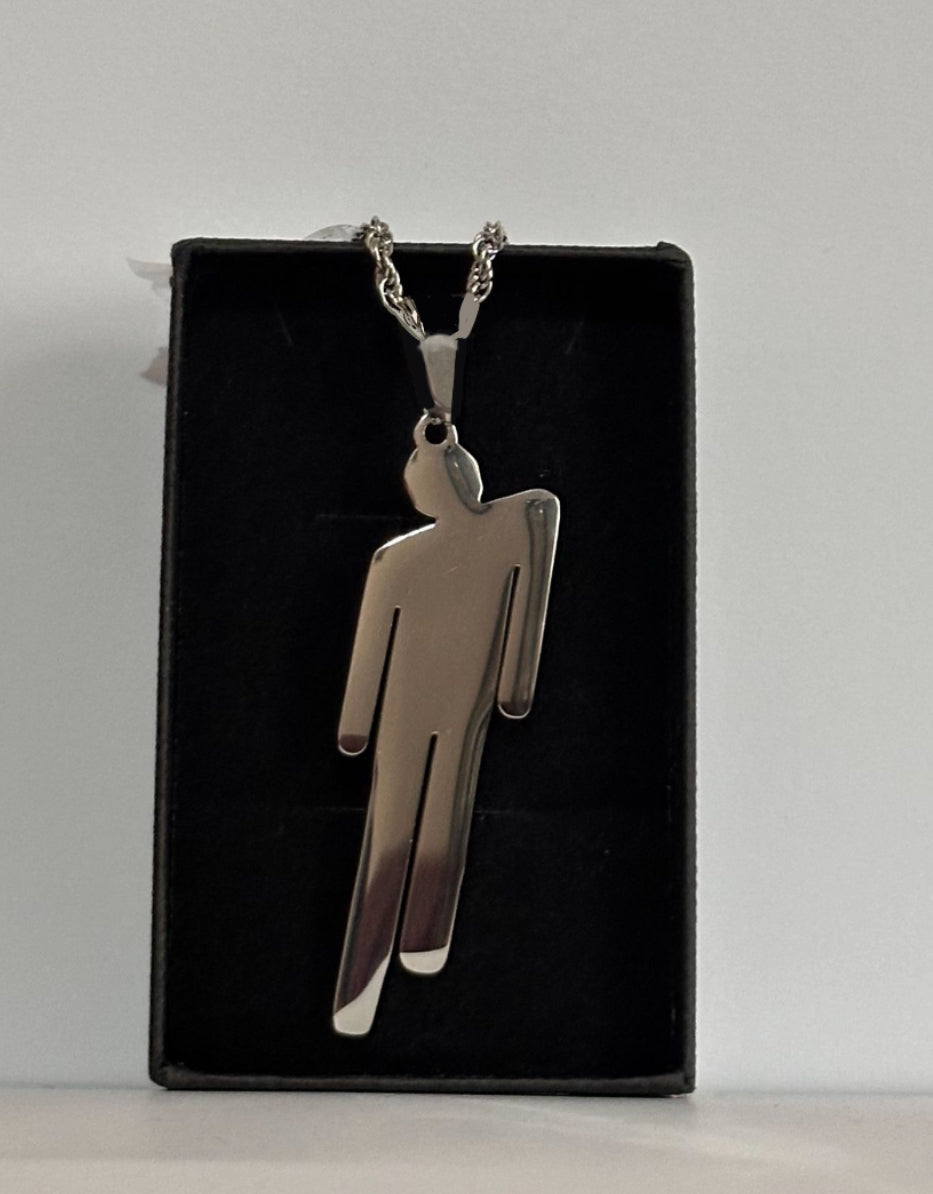 Billie eilish stainless steel blohsh necklace good quality improved version