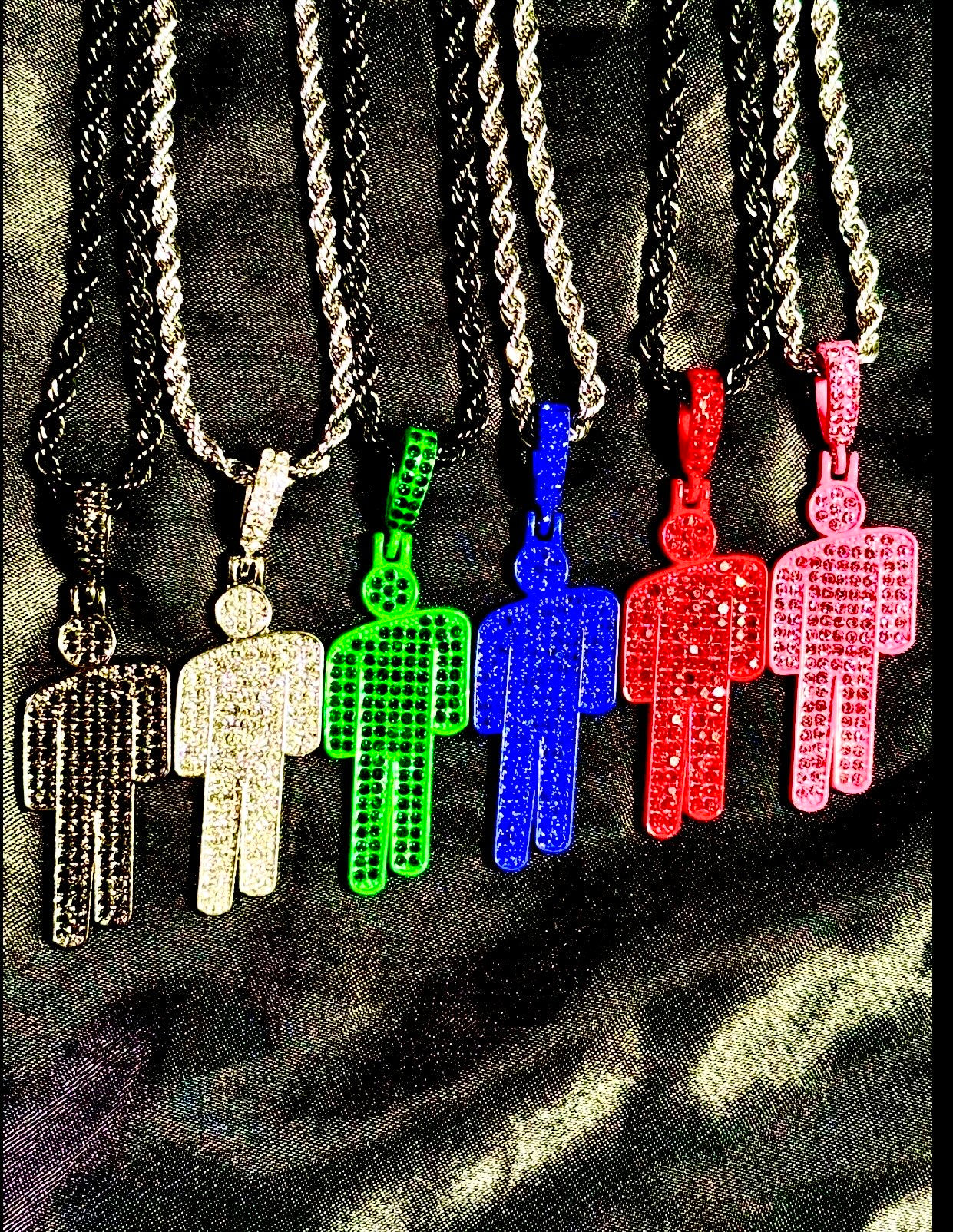 Billie Eilish Inspired Necklace 6 variants remake