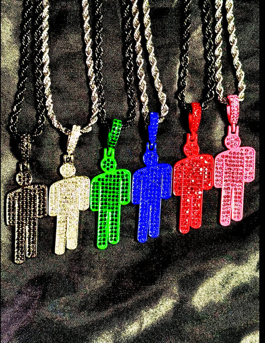 Billie Eilish Inspired Necklace 6 variants remake