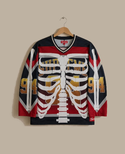 Billie Eilish Skeleton 94 Jersey high quality really cute Double sided