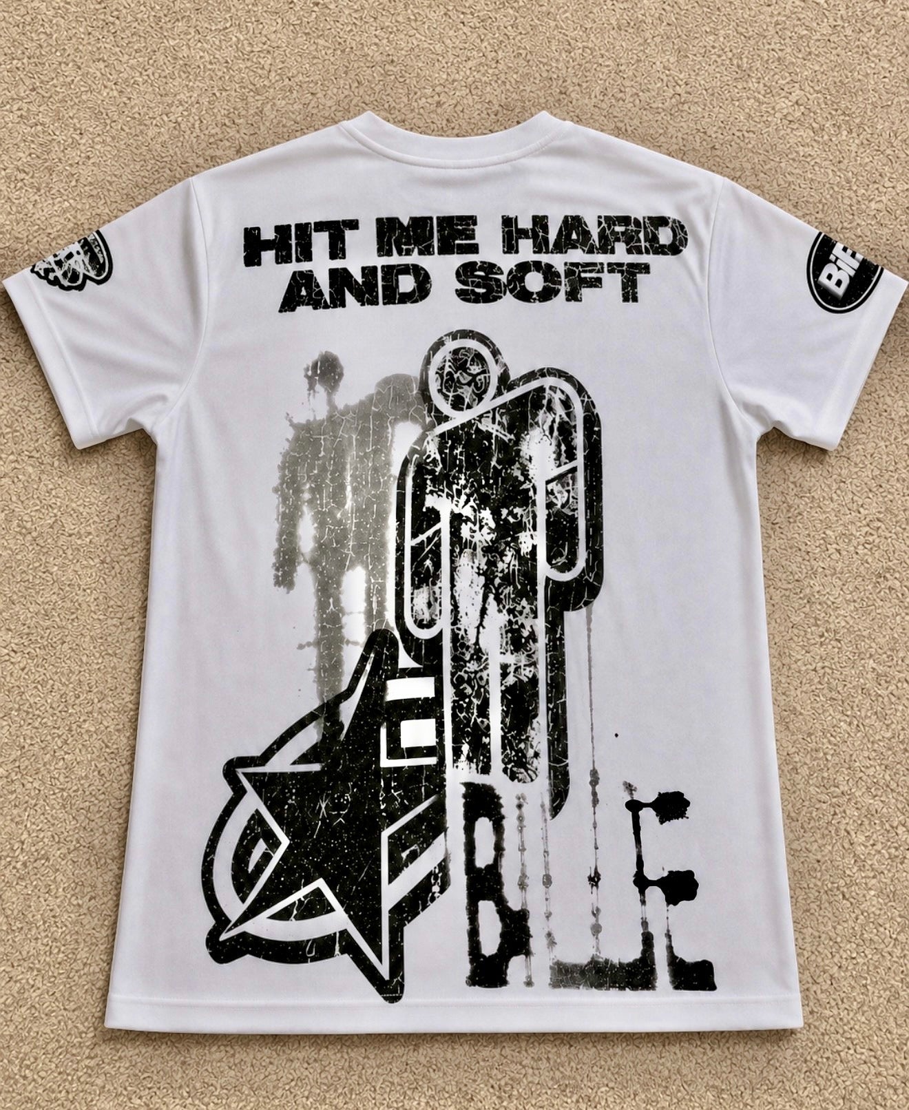 Billie Eilish Inspired White Blohsh Jersey BE