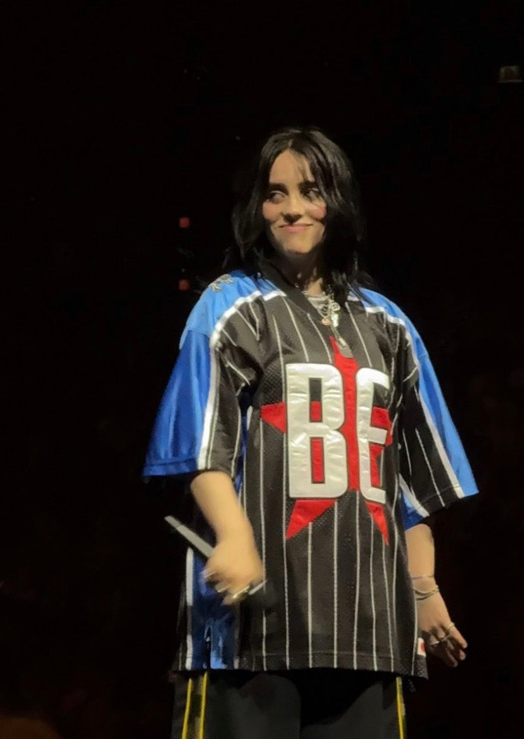 Billie Eilish BE Star Jersey Inspired By the HMHAS tour
