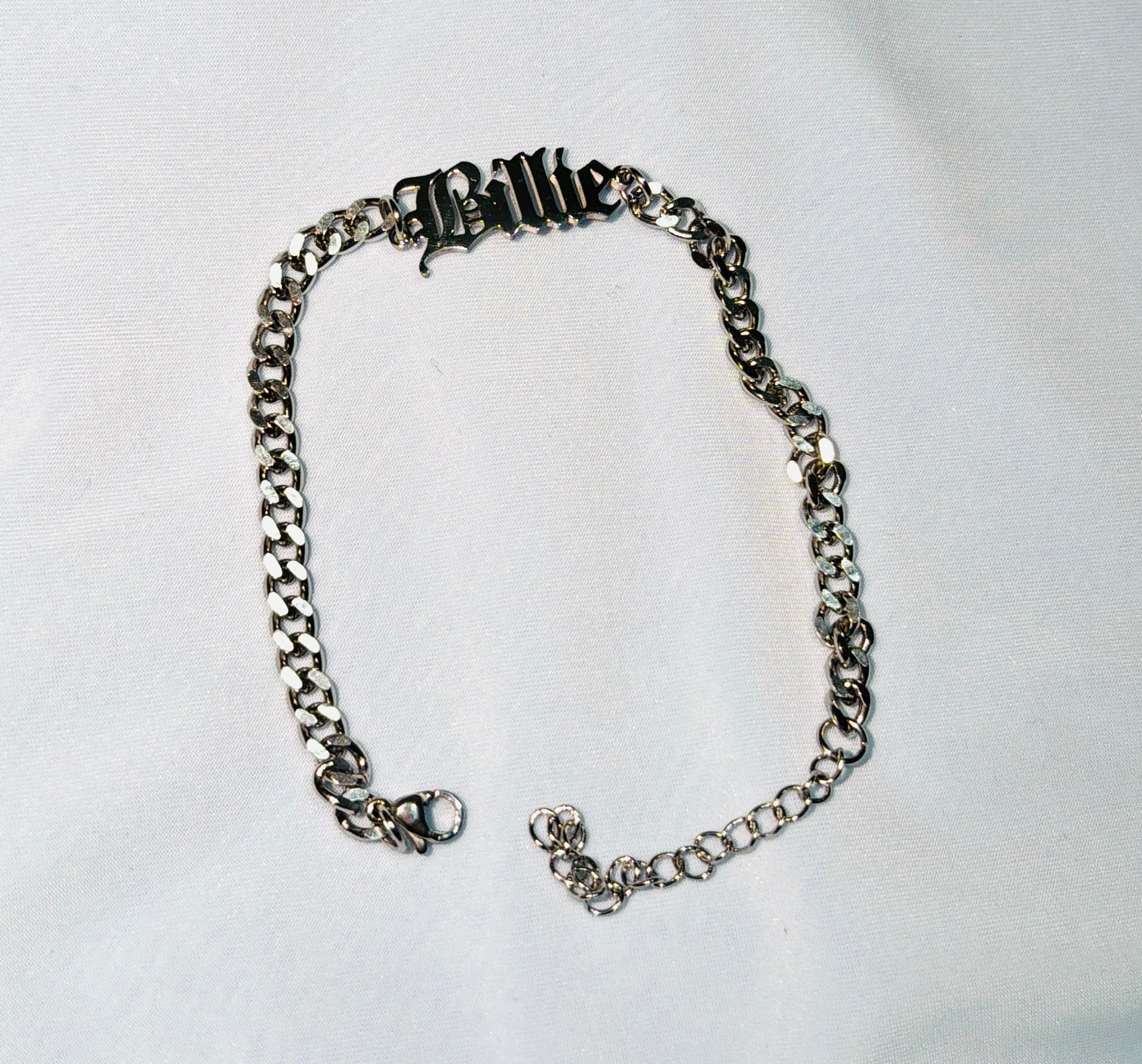 Billie bracelet stainless steel adjustable polished