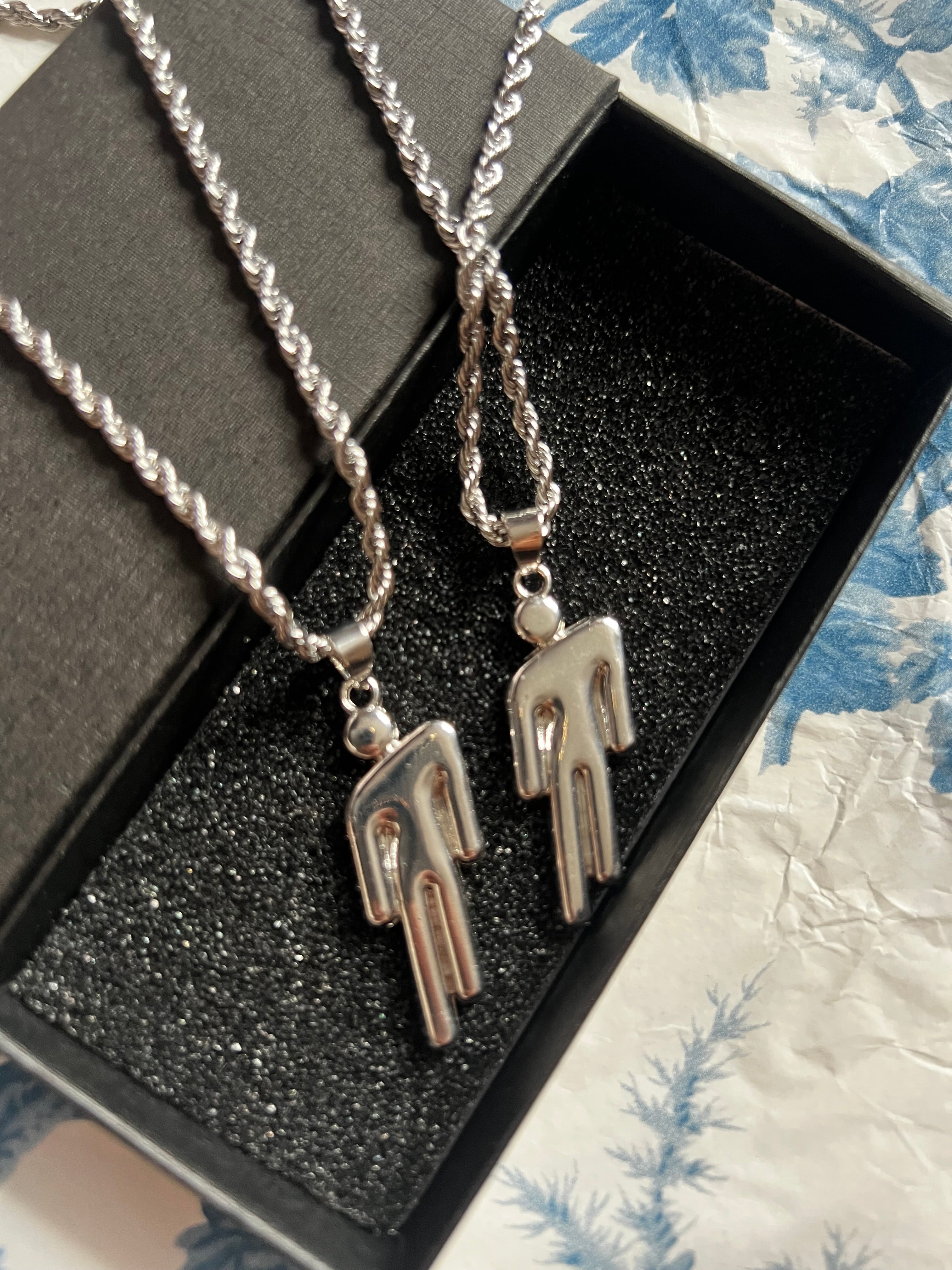 New birds of a feather necklaces pair of 2 birds of a feather we should stick together