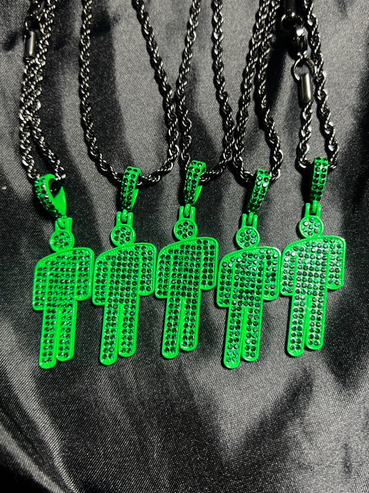 Billie eilish hit me hard and soft necklace