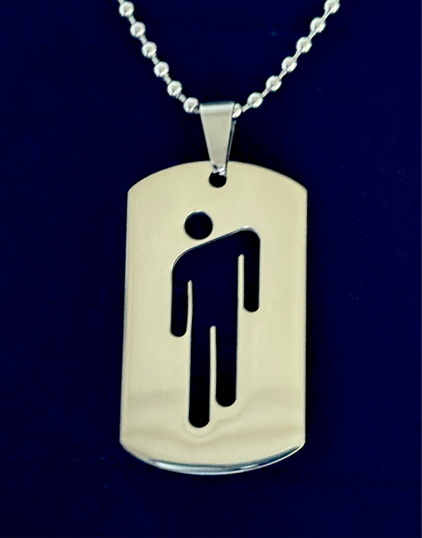 Billie Eilish - Hit Me Hard And Soft Necklace Blohsh DogTag