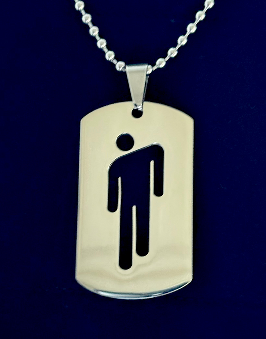 Billie Eilish - Hit Me Hard And Soft Necklace Blohsh DogTag