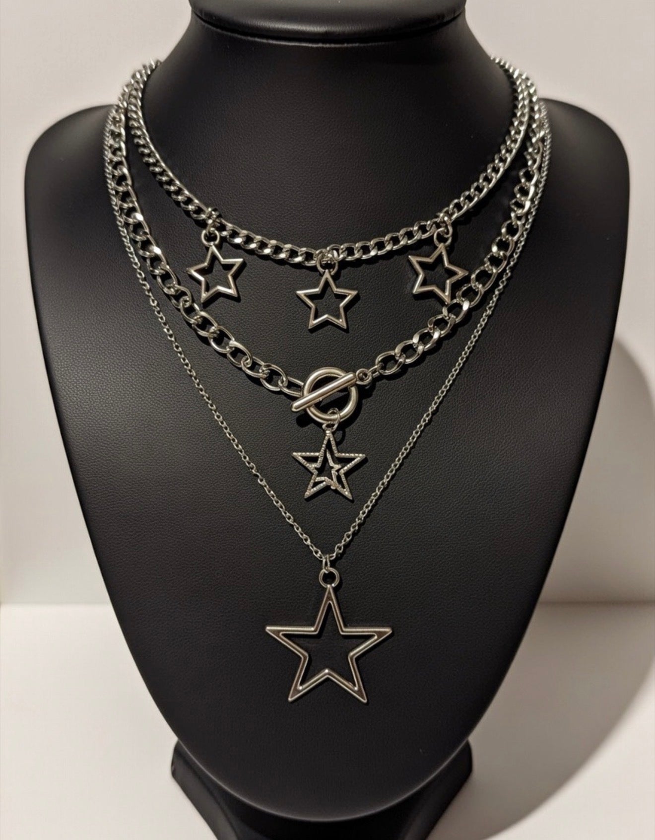 Stainless steel 3x layer set  adjustable and really cute