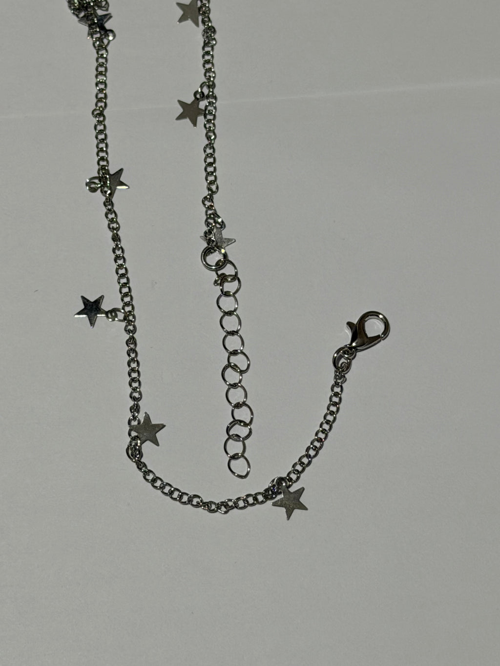 Cute sparkly Necklace adjustable brand new stainless steel