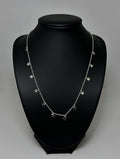 Cute sparkly Necklace adjustable brand new stainless steel