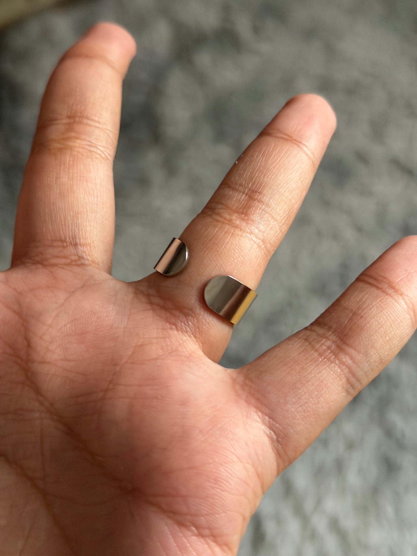 Billie Eilish inspired BE ring adjustable stainless steel cute and perfect