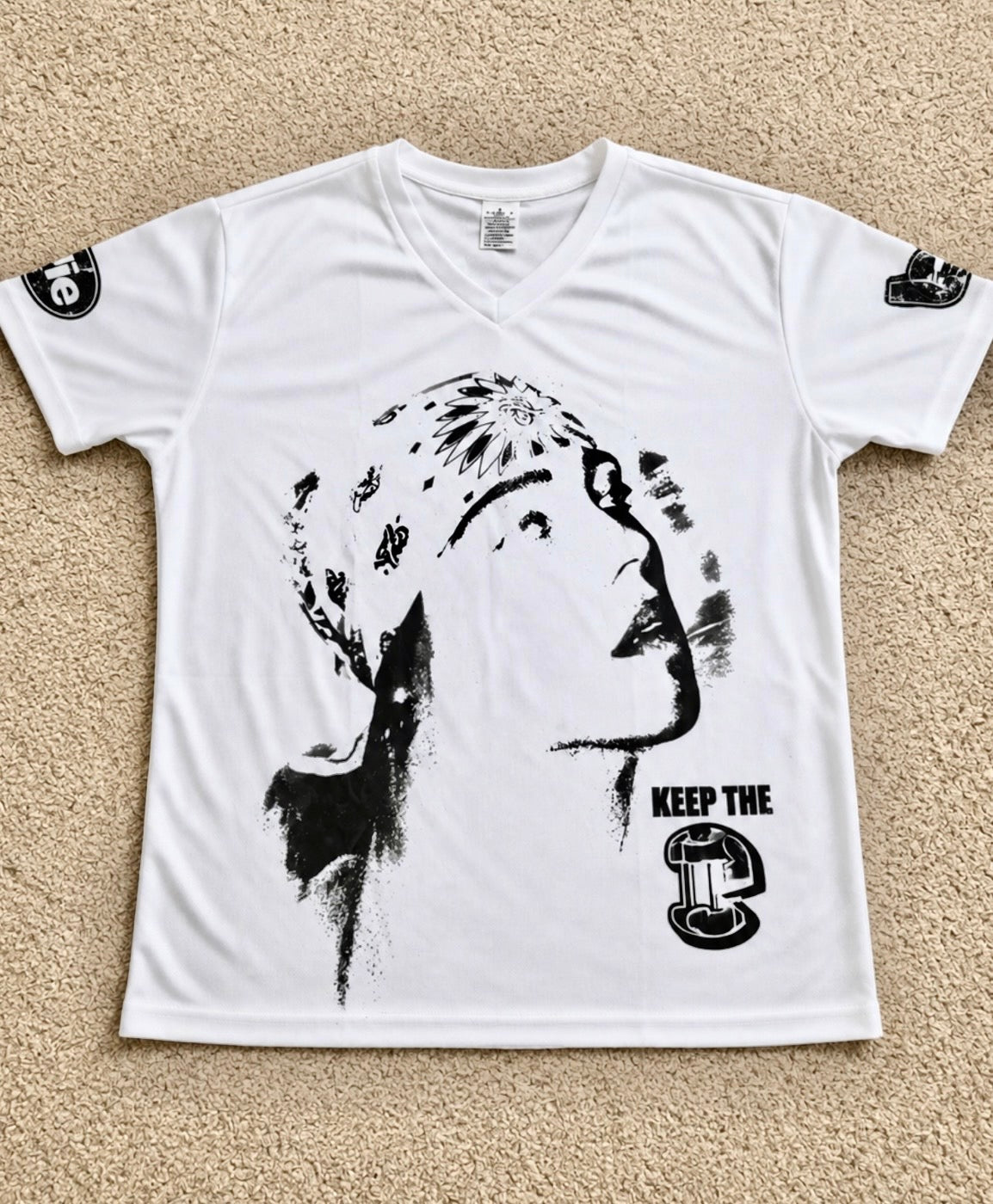 Billie Eilish Inspired White Blohsh Jersey BE