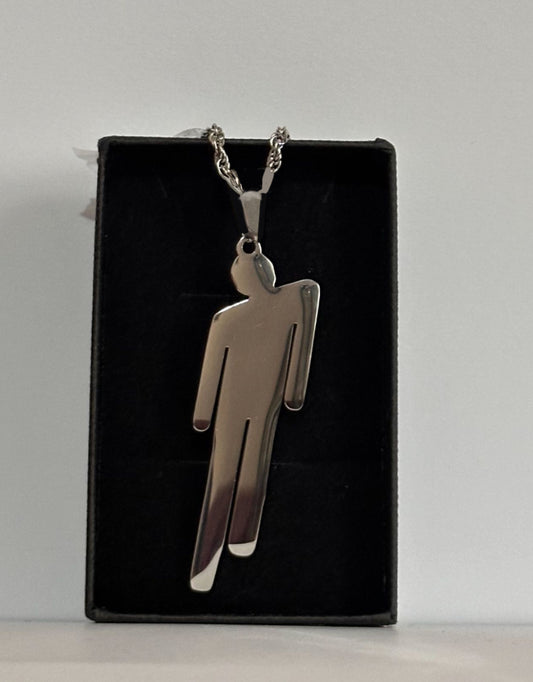 Billie eilish stainless steel blohsh necklace good quality improved version