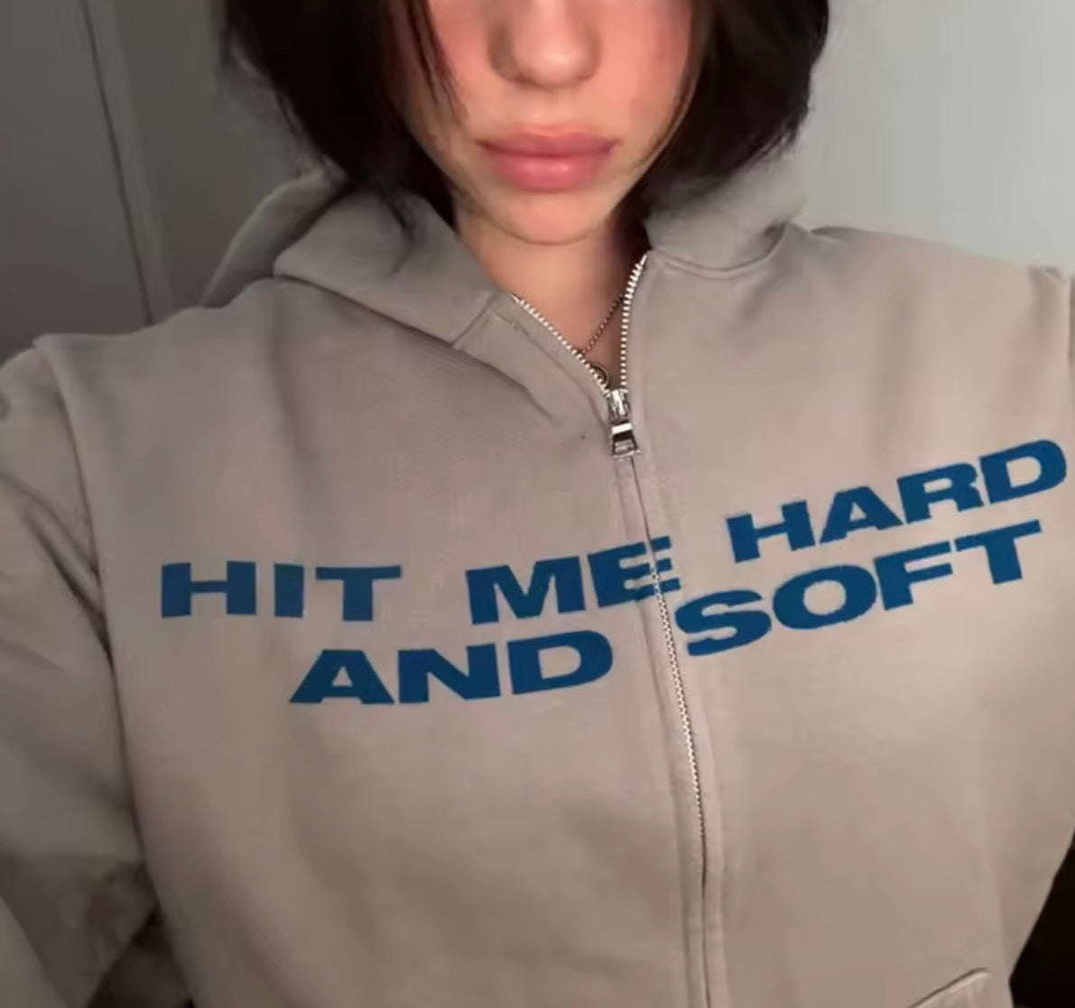 Billie Eilish Inspired HMHAS zip up Hoodie