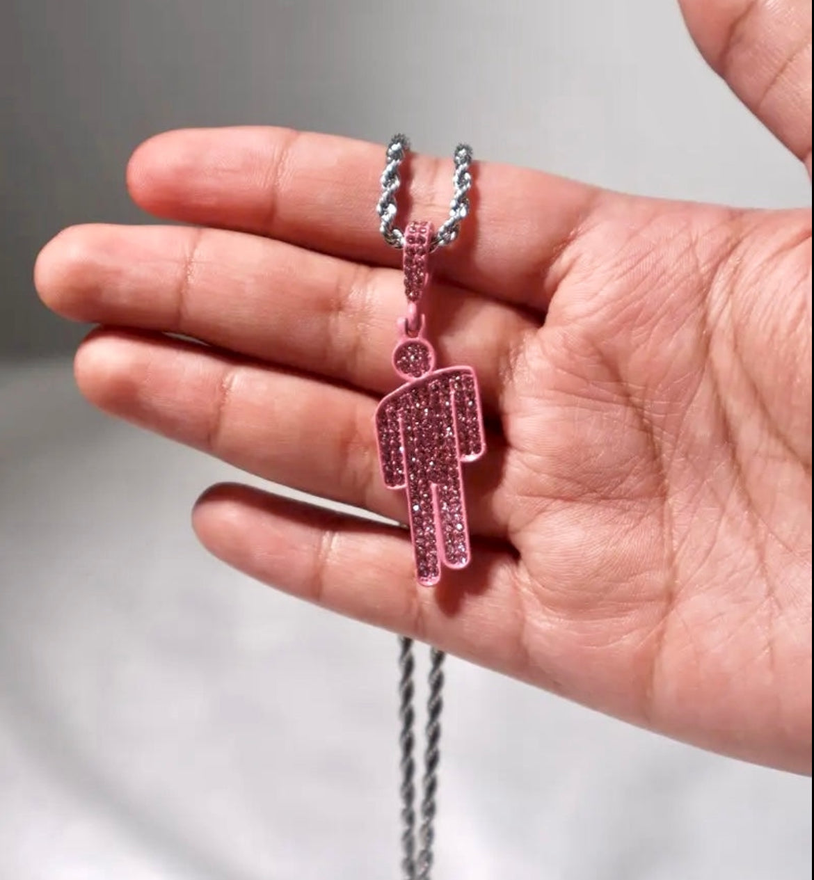 Billie Eilish - Hit Me Hard And Soft Necklace - Pink
