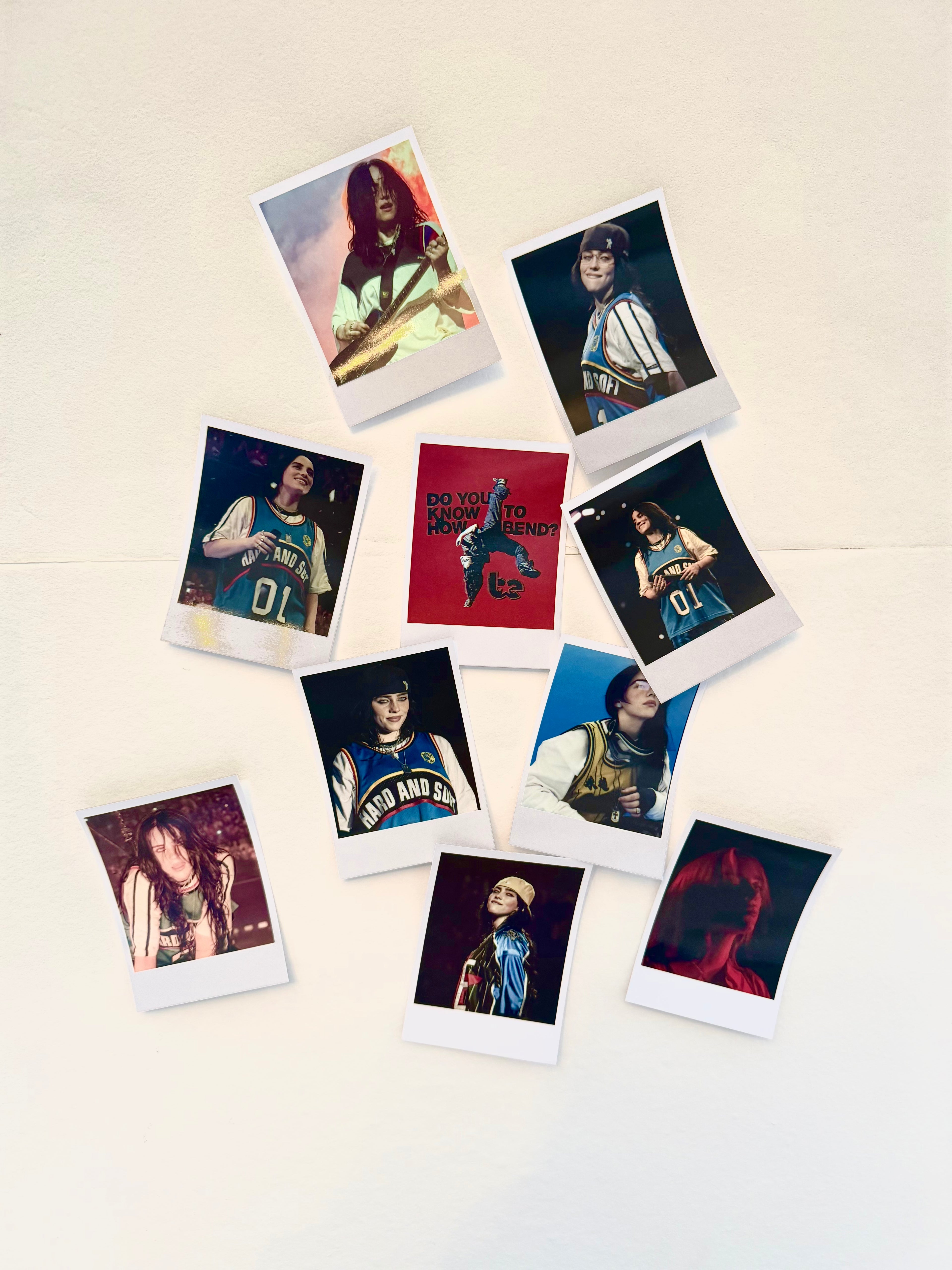 Hit me hard and soft high quality 10 pack of Polaroids
