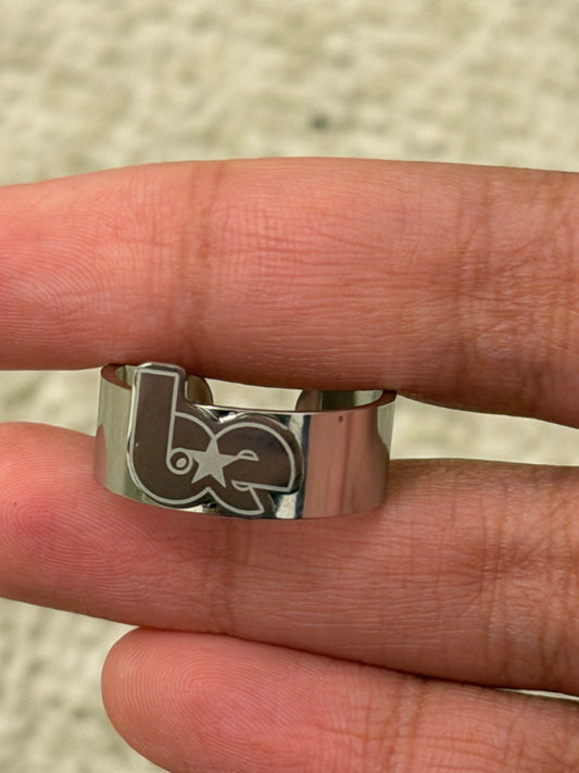 Billie Eilish inspired BE ring adjustable stainless steel cute and perfect